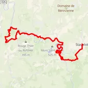 Mapa del recorrido
