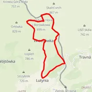 Mapa del recorrido