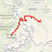 Mapa del recorrido