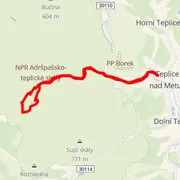 Mapa del recorrido