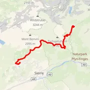 Mapa del recorrido