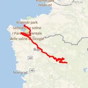 Mapa del recorrido